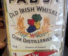 irish whiskey metal wall signs