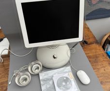 Vintage iMac G4 800MHz Bundle - Working with Original Speakers, Discs & Mouse