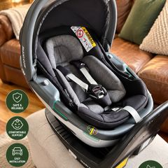 Maxi-Cosi Coral Infant Car Seat + ISOFIX Base