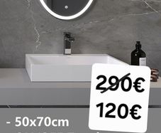 LED Bathroom Mirror 50x70cm