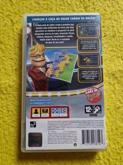Buzz Quem E o genio Portugues ?  PSP PlayStation
