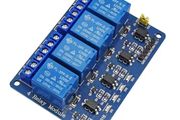 12V Relay Module With Optocoupler Relay Output 4 Way Relay Module For Arduino