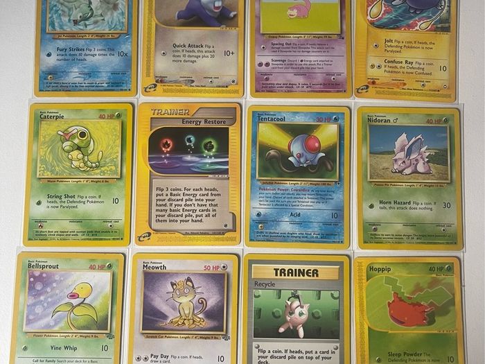 Vintage Pokemon Cards Lot
