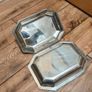Silver Plated Covered Harrison Bros & Howson Alpha Vintage Entree Serving Dish and Cover Silverplate Sheffield England Antique Collectable Retro Image 4