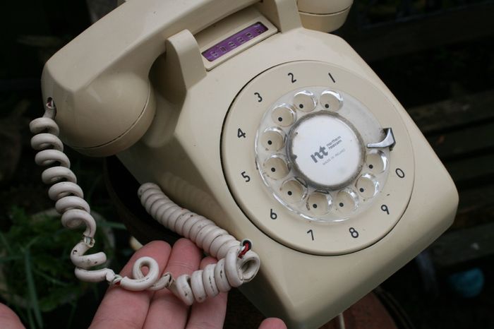 Vintage Bell System Electric Rotary Dial Phone