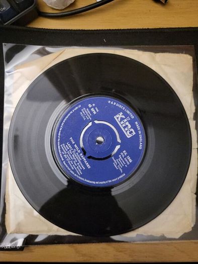 Snowflake Larry Cunningham The Wild Caparee 7 inch Single