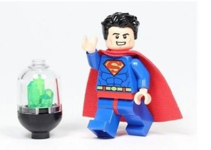Lego SUPERMAN Minifigure Lego D C Superheroes Lego Minifigure