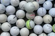 50 used mixed Taylor Made practice grade golf balls