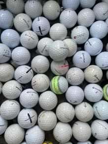 50 used mixed Taylor Made practice grade golf balls