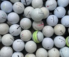 50 used mixed Taylor Made practice grade golf balls