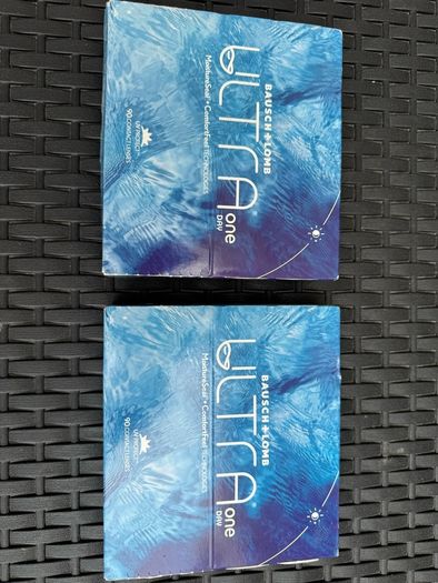 Bausch + Lomb ULTRA One Day Contact Lenses  2 x 90 Pack (-6.00 & -6.50)