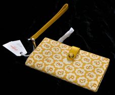 Cath Kidston Yellow Freston Phone Wallet