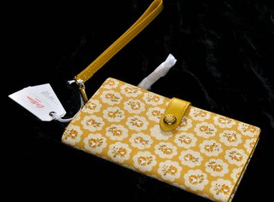 Cath Kidston Yellow Freston Phone Wallet