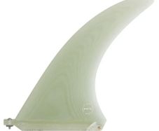 FCS 10.5 Inch Flow PG Performance Glass Longboard Fin Screw and Plate- Mango/ Clear