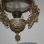 Antique Counter-Weighted  Parlor Oil Lamp Image 5