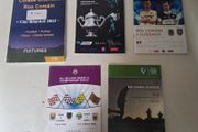 Five Football Match Programmes