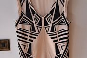 Sleeveless top (nude &amp; black)