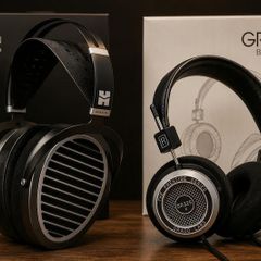 HiFiMAN Ananda Stealth + Grado SR325x + 4-Headphone Stand