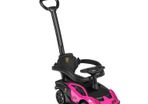 Kids Lamborghini Car 2-in-1 Push-Along Ride On (Pink)