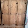 Pair of Solid Pine Corona Wardrobes Image 3