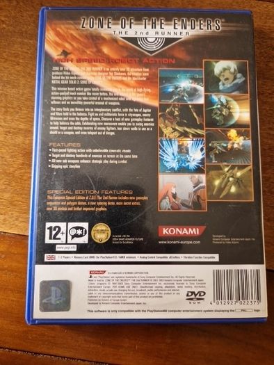 Zone of The Enders The Second Runner Special Edition PlayStation2 Ps2 games Original