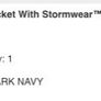 Mens Navy coat with Stormwear from M&S Image 3