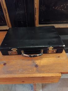 Vintage Leather Suitcase