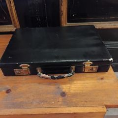 Vintage Leather Suitcase