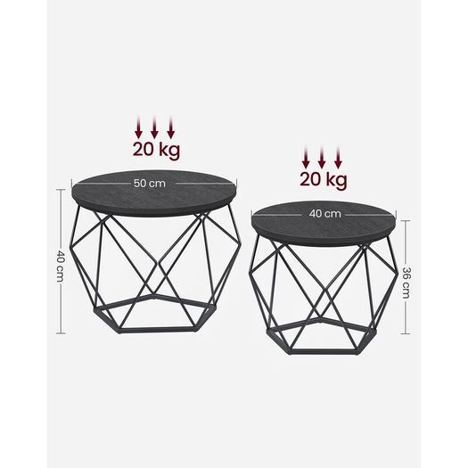 2 x side table Coffee Table Set