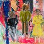 Original Abstract Painting Dublin Figurative Art Production Company Film TV Image 4