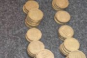 80xBritish Elizabeth II three pence coins lot