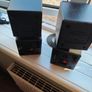 2 vintage double cube speakers Image 4