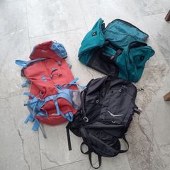 Rucksacks and Holdall