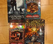 Darren Shan / Rick Riordan / Philip Pullman etc books