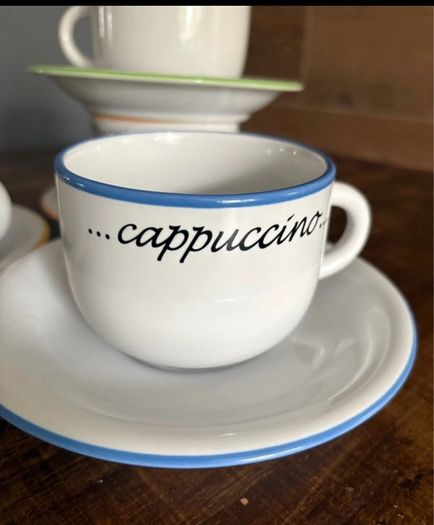 cups and saucers