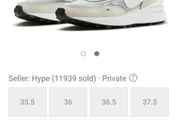 Nike Waffle One Summit Black Sz 7UK - Rrp 129 (New)