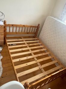 Queen sized bed