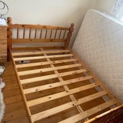 Queen sized bed