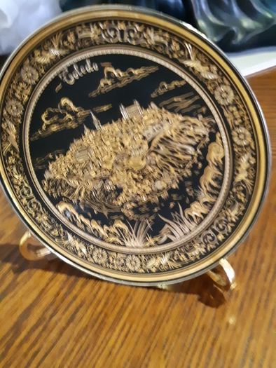 Damascene plate Toledo Spain
