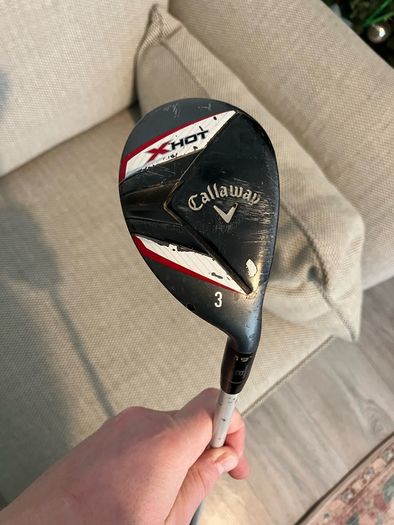 callaway xhot 3 hybrid 19 degrees reg shaft