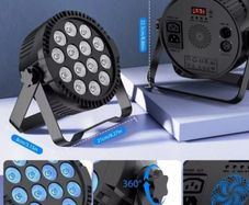 14 LED RGBW par light. Excellent illumination from these LED par lights.