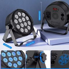 14 LED RGBW par light. Excellent illumination from these LED par lights.