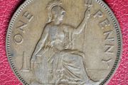 1948 Penny George Vl coin
