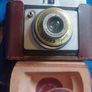 Vintage 1950s Ilford Sporti 120 Film Camera with Original Leather Case Image 3