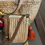 Parfois straw set : tote bag, crossbody bag, two wallets. Image 10