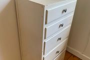 Painted 5-Drawer Tall Chest of Drawers