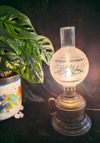 antique Edwardian style table lamp