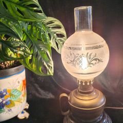antique Edwardian style table lamp