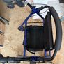 4-Wheel Rollator Walker with Padded Seat, Backrest & Storage Bag Image 5