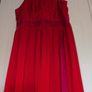 Stunning red with pink maxi dress from Little Mistress Image 4